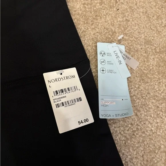 Zelle NWT Black Leggings - Picture 5 of 6